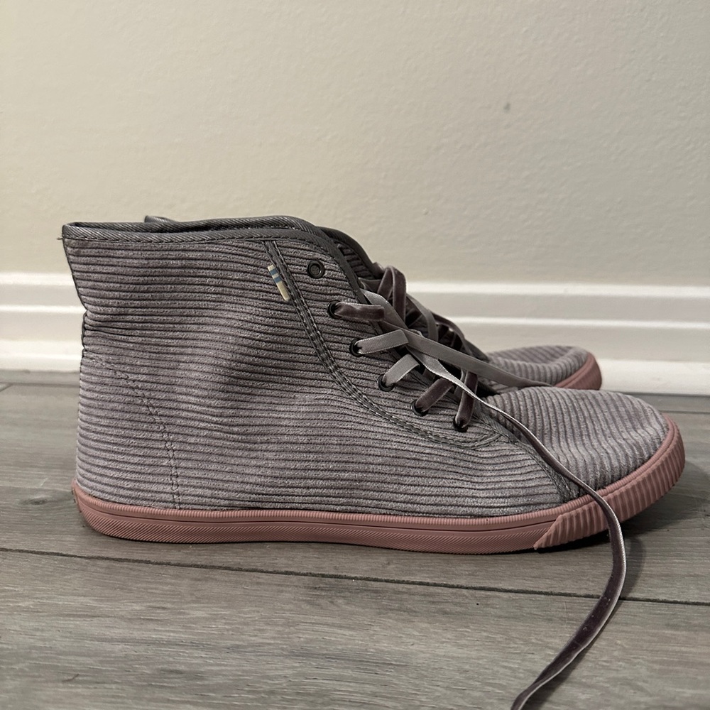 High top Grey Toms